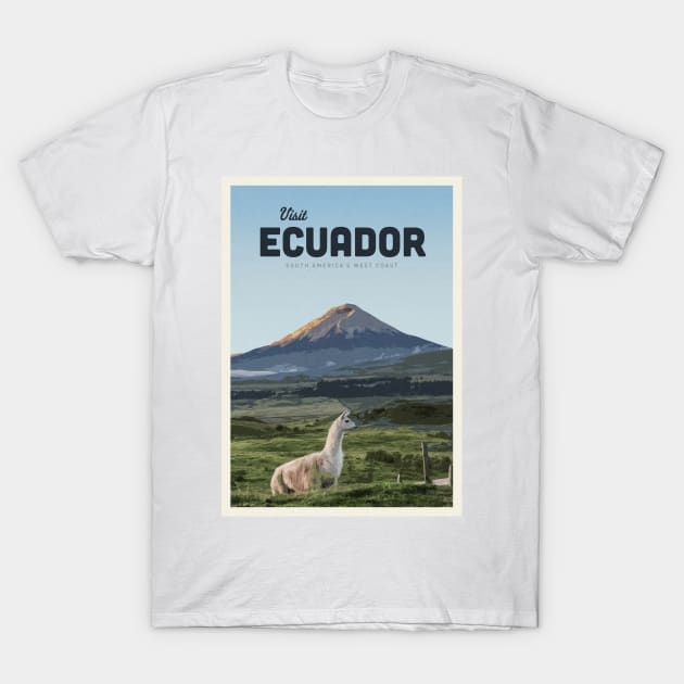 Visit Ecuador T-Shirt by Mercury Club